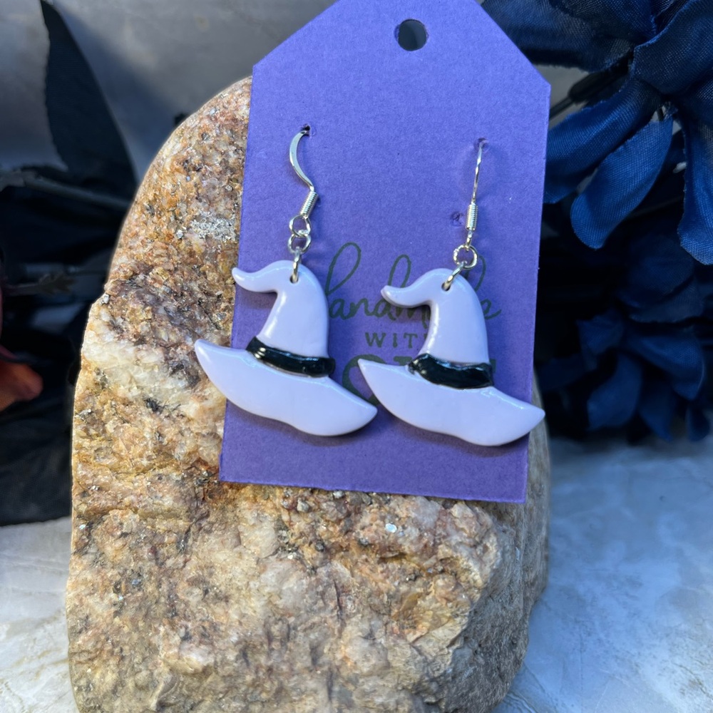 Witch Hat Earrings